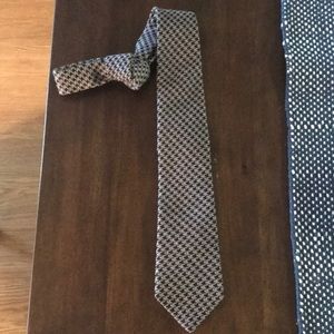 Hickey Freeman wool tie